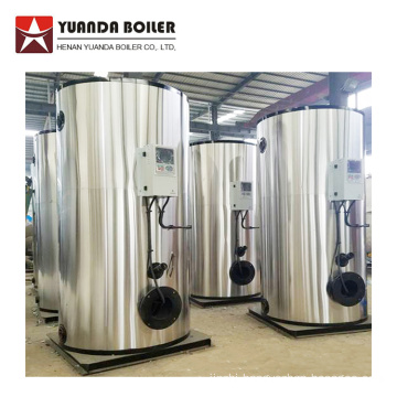 Vertical Style Natural Gas Steam Boiler